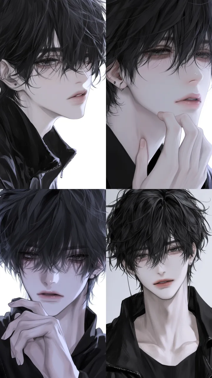 Korean comic style, pseudo impasto painting, origi