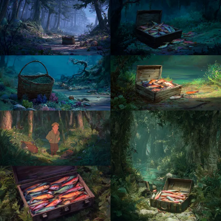 immagine come se fosse uscita dal film disney ocea