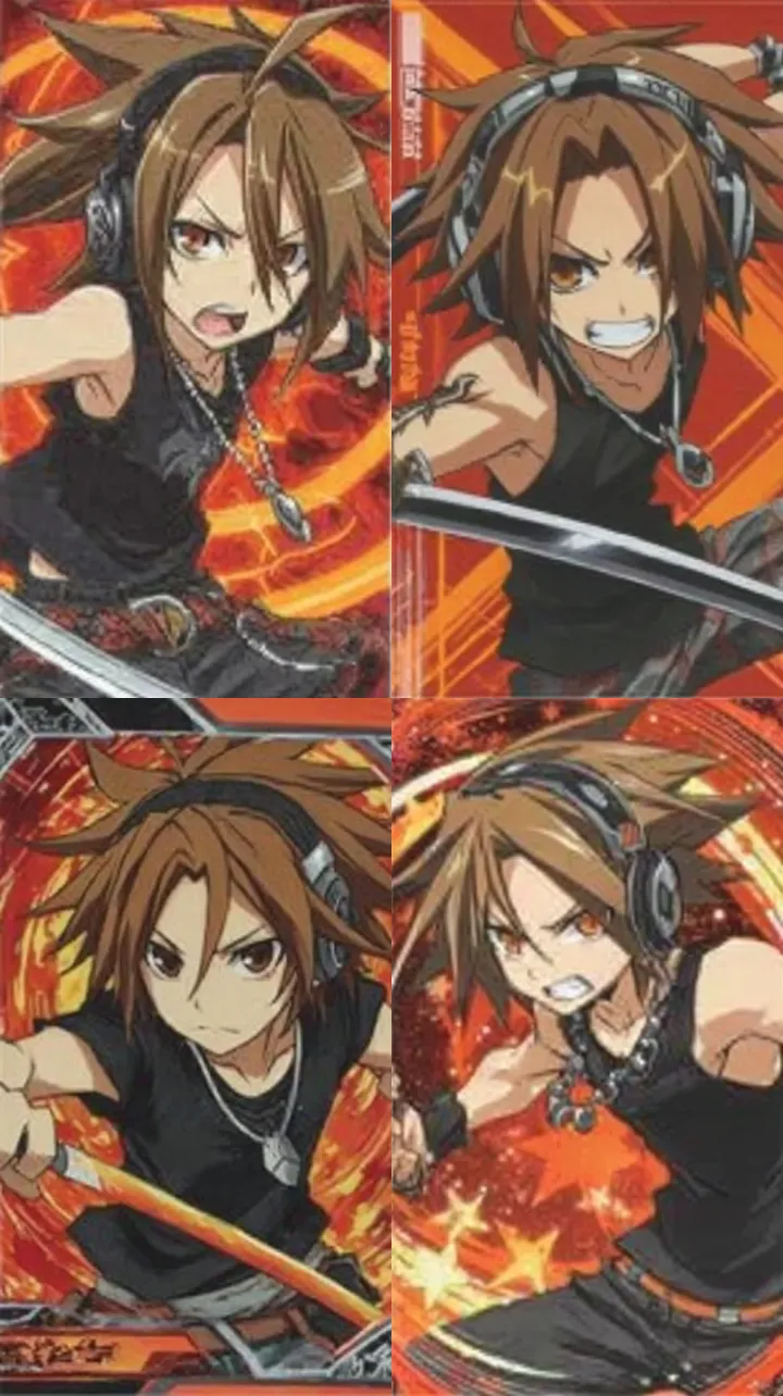 Yoh Asakura from Shaman King, anime screenshot, me