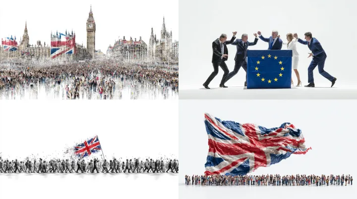 Epic referendum photo with white background and Sl