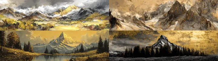 landscape with swiss mountain, but the mountain ma