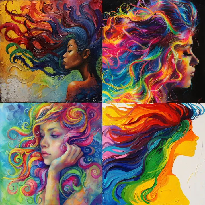 She comes in colors ev'rywhere, She combs her hair