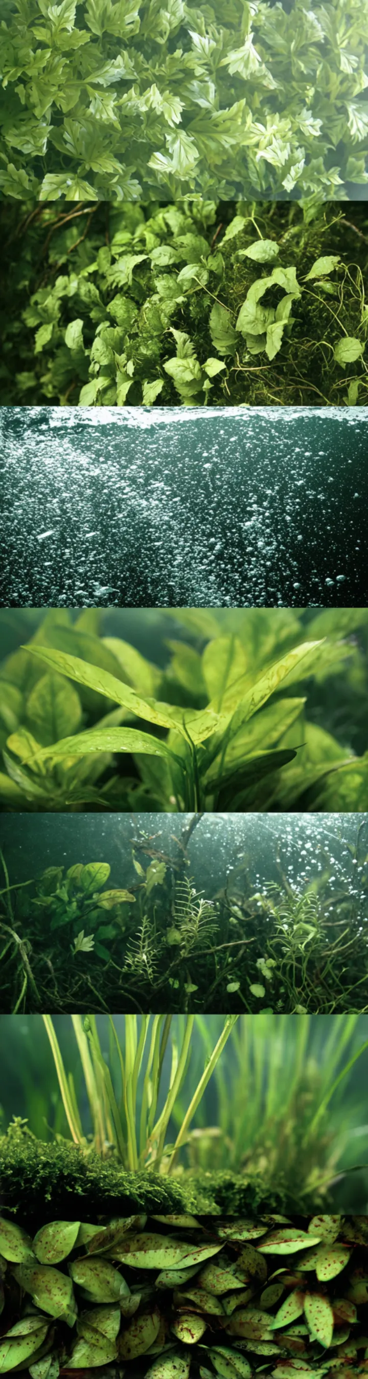 promotional banner about fresh water aquarium plan