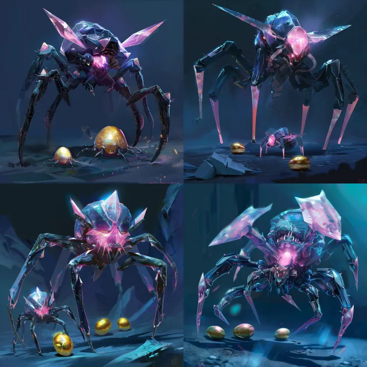 https://s.mj.run/Oa_Si6JjAOY Alien insect queen cr