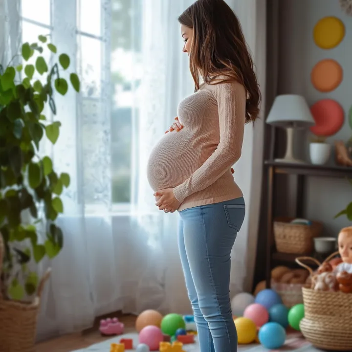 https://s.mj.run/aEUKfPKitj4 pregnant woman standi