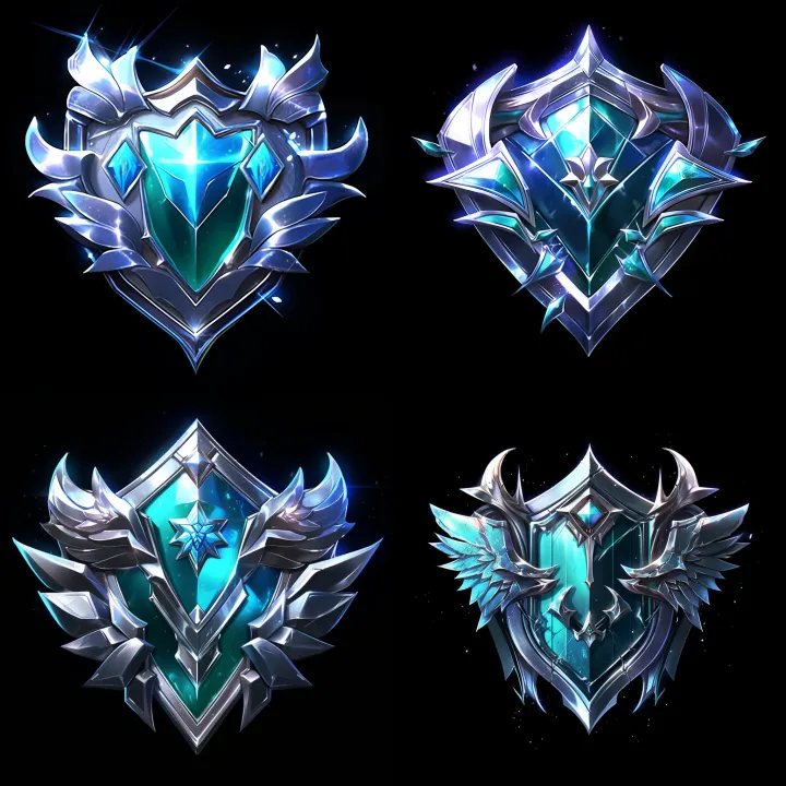 https://s.mj.run/2GWpPkBG8fM ,game emblem design,w