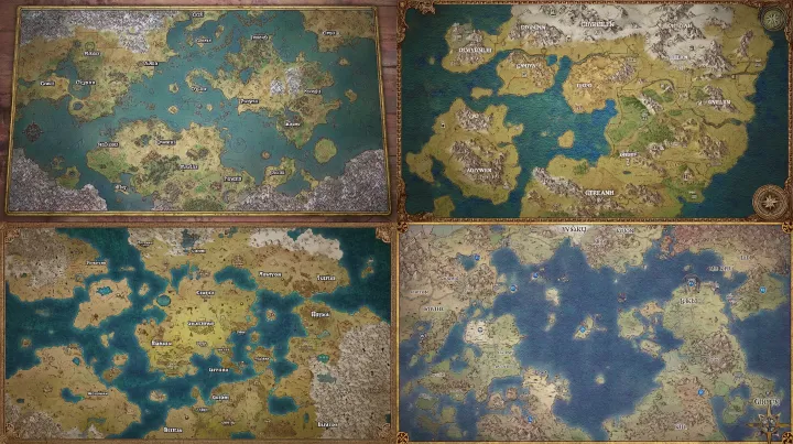 turn the sketched map into a geographically detail