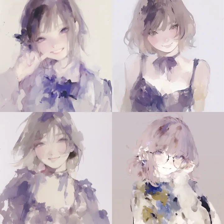 cute gilr --sref 1303395943