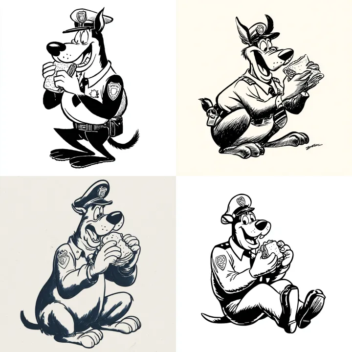 40's cartoon style, merry melodies cartoon style o