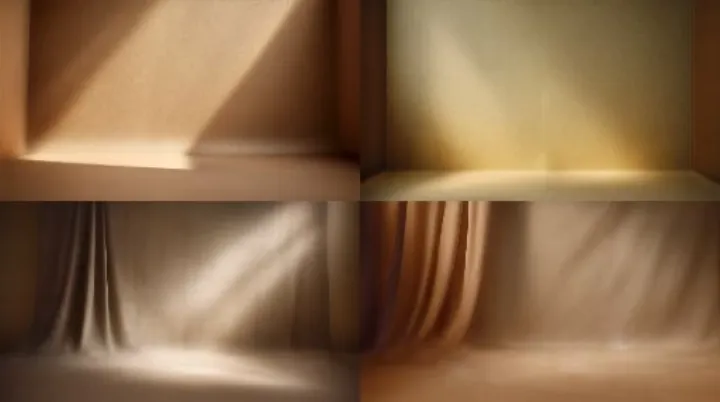 tan textured backdrop, soft shadows --ar 16:9 --s 