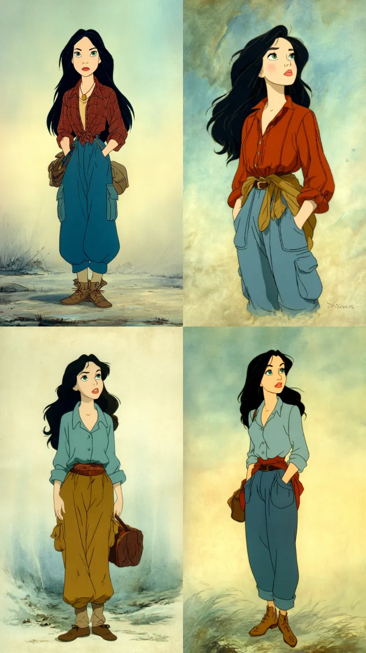 1994 year. front view full body shot of Woman slen