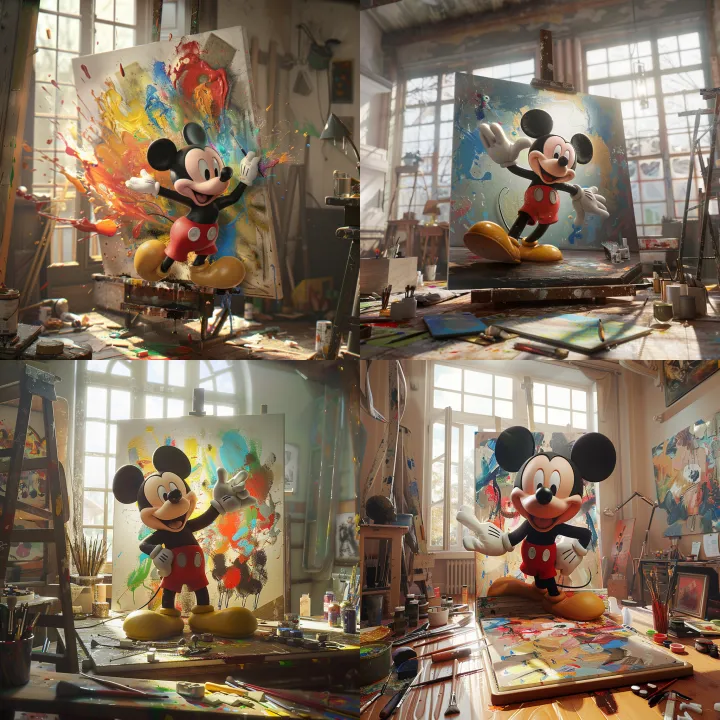 Mickey's Masterpiece: Art in Three Dimensions