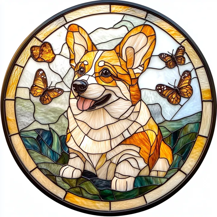 https://s.mj.run/BGQA4_cRv7I A round stained glass