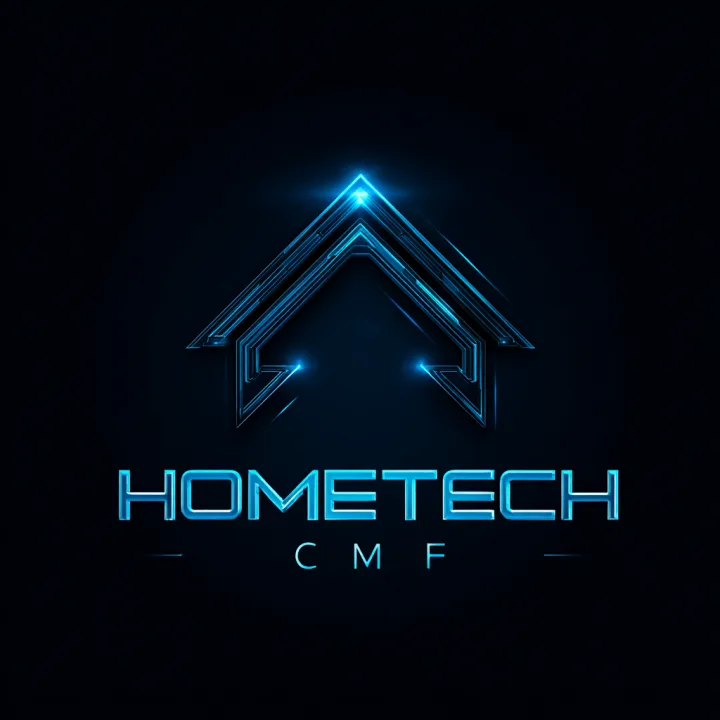A futuristic and dominant tech logo design for "Ho