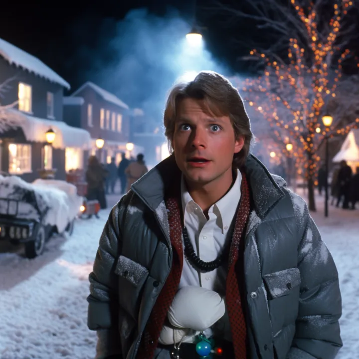 back to the future movie christmas special, featur