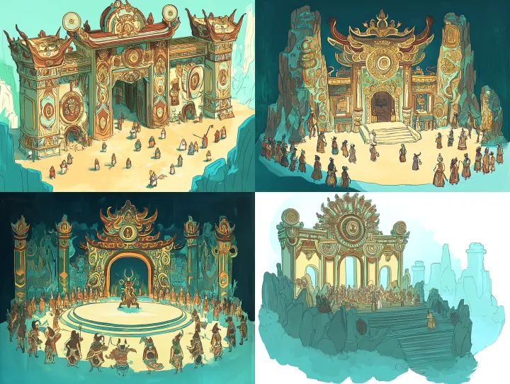illustration,Aerial view,The activity of classical