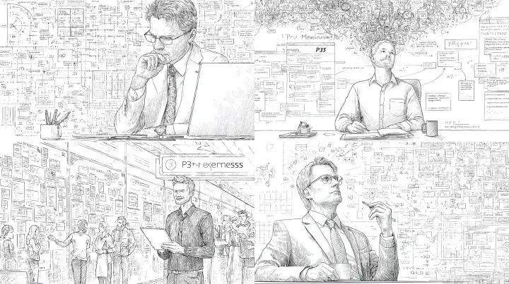 An illustration for the article titled "P3.express