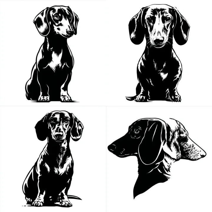 Vector illustration, black outline, on a white bac