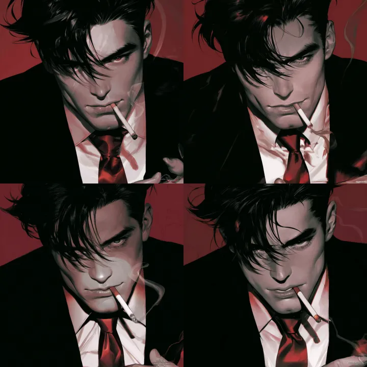 A man in his thirties with black hair and dark eye