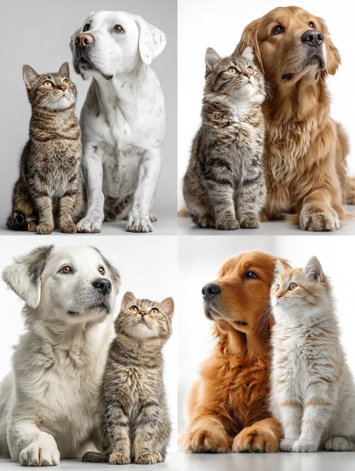 Pure white background, real shot, there is a cute 