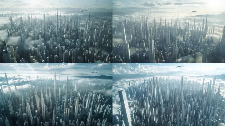 high overhead view, camera angled steeply downward