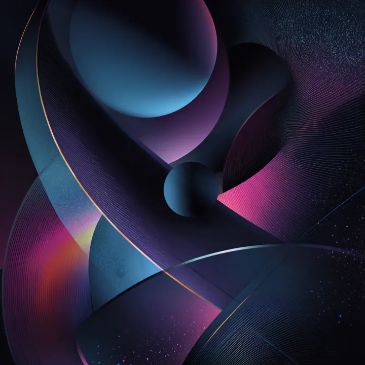 create a Abstract futuristic background for DJ eve