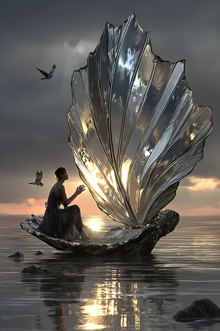 the world can be your oyster--surreal --chaos 70 -