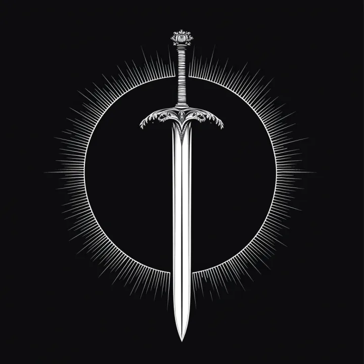 logo representing the sword of brotherhood