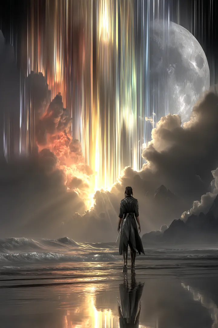 surreal colours surround us --chaos 70 --ar 2:3 --