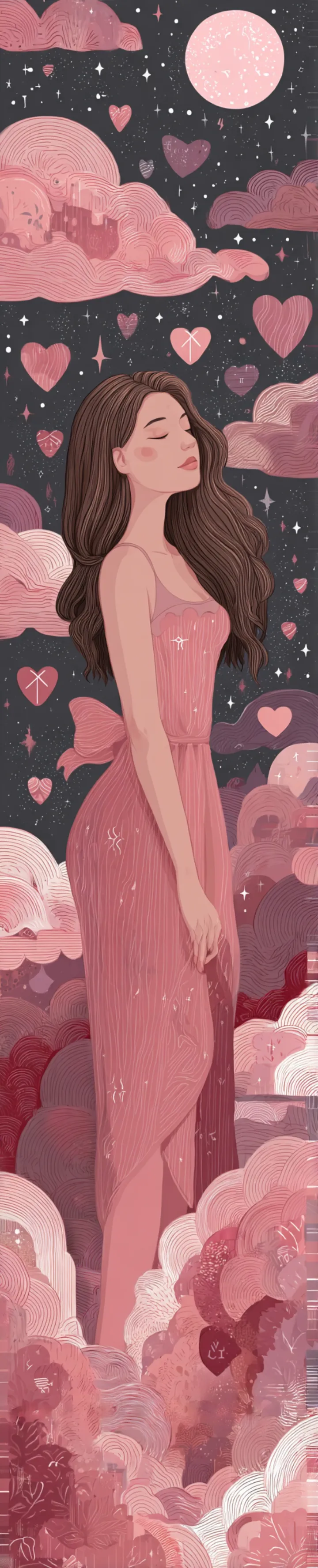 flat vector illustration drawn in the style of tar