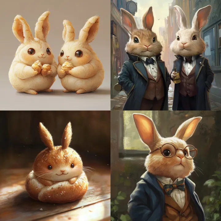 buns look likes fantastic beasts , magic , cartoon