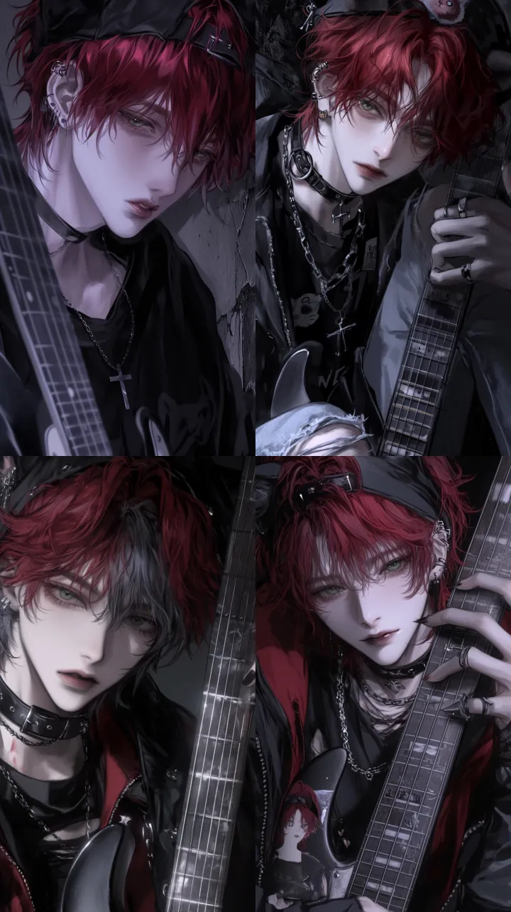 Korean comic style, pseudo impasto painting, origi