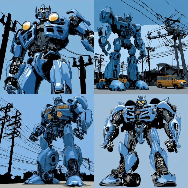 transformer --sref https://s.mj.run/A0jK9yJN9yc