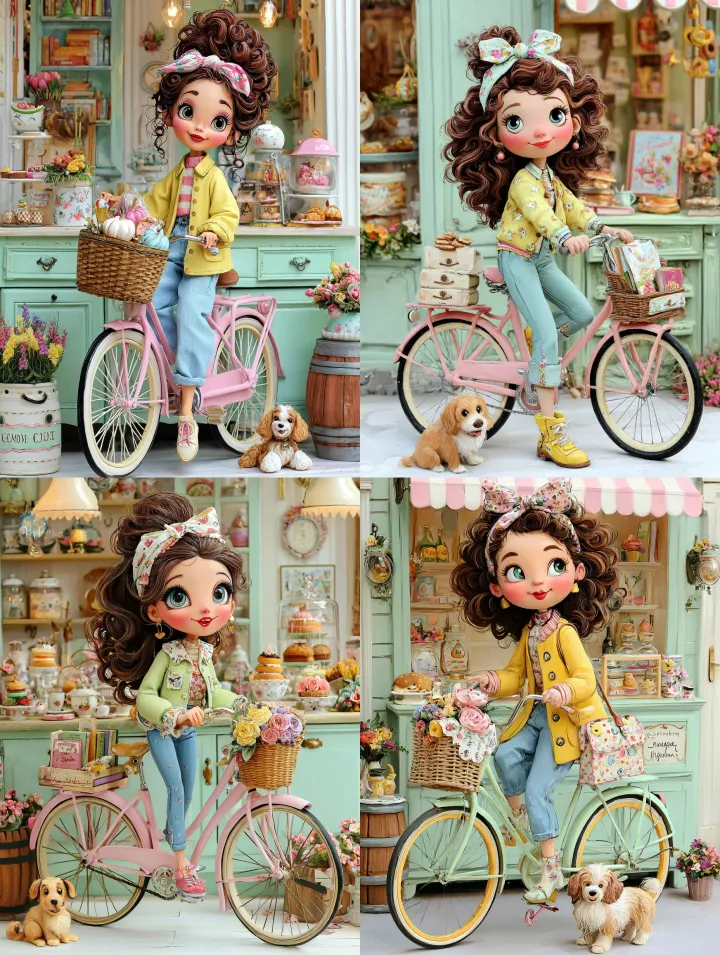 High-quality 3D cinematic illustration of a beauti